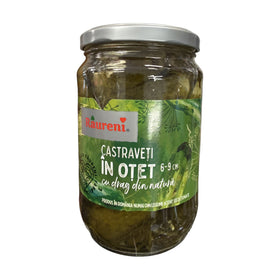 Răureni Castraveți în Oțet Pickled Gherkins, Romanian 720g (25.4oz)