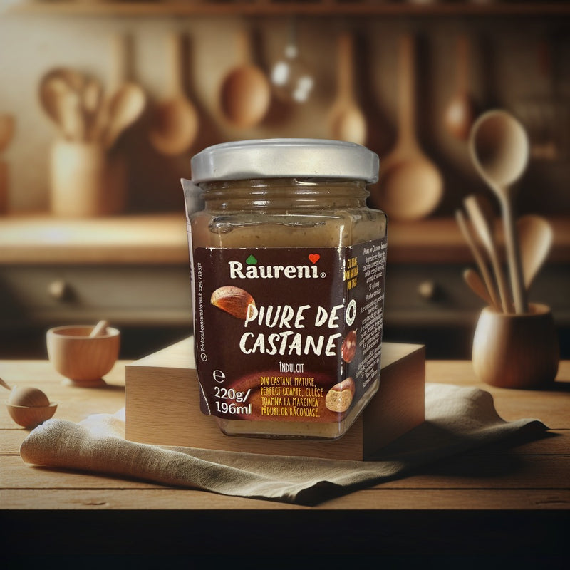 Raureni Piure de castane 196 g