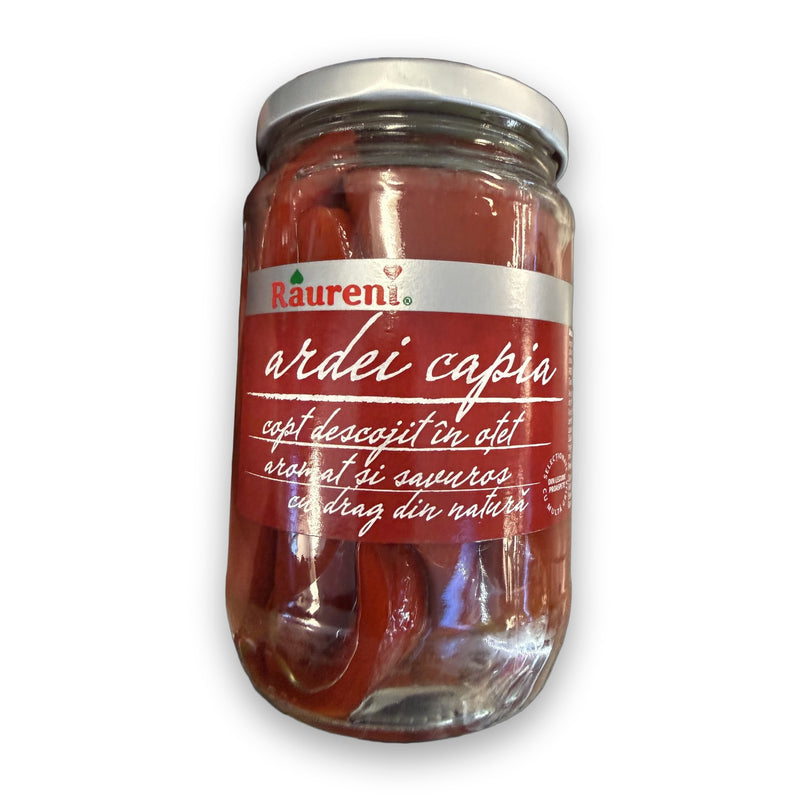 Raureni Ardei Capia Roasted Peppers in Vinegar