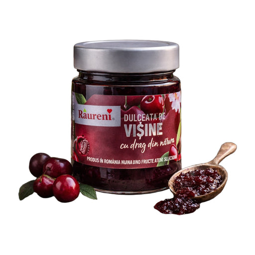 Raureni Dulceata de Visine Sour Cherry Jam 700 g | Hamilton Euromarket