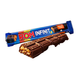 Kandia ROM Infinit Rum Chocolate Bar with Nuts and Biscuits 37 g