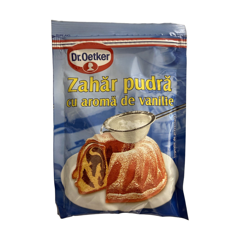 Dr. Oetker Powdered Sugar with Vanilla Flavor 100g | Hamilton Euromarket