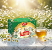 Fares Musetel Chamomile Tea 20 g — authentic beverage from Romania | Hamilton Euromarket