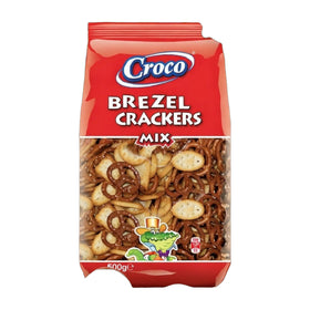 Croco Brezel & Crackers Mix, Croatian Savory Snack 500g (1.1lb)