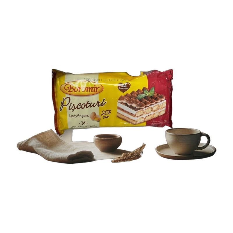 Boromir Piscoturi Romanian Ladyfingers 200g (7.1oz) | Hamilton Euromarket