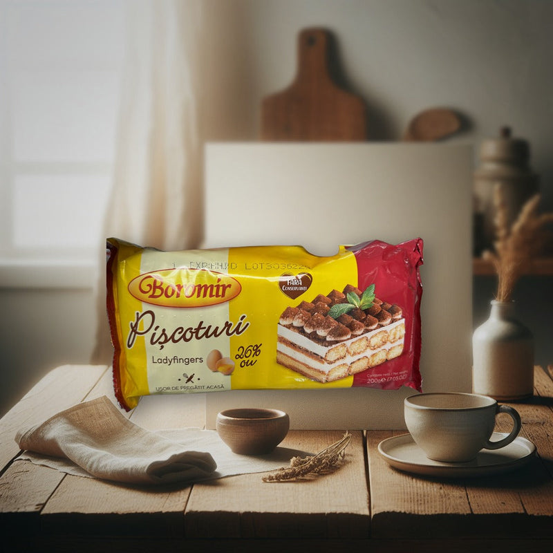 Boromir Piscoturi 250 g — authentic baking from Romania | Hamilton Euromarket