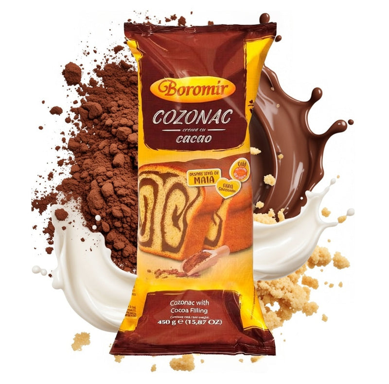 Boromir Cozonac Cacao Sweet Bread 450 g