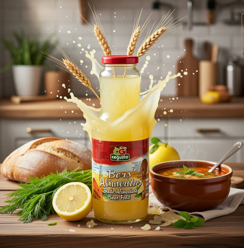 Conservfruct Cegusto Borsch Bors Alimentar Brodo Sopa Agria 1 L