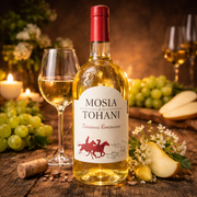 Mosia de la Tohani Tamaioasa Romaneasca 2024 750 ml — authentic alcohol from Romania | Hamilton Euromarket