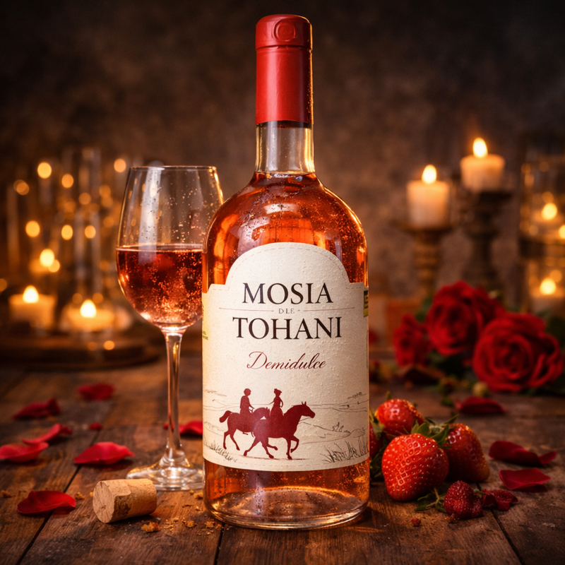 Mosia de la Tohani Busuioaca & Merlot Rose Demidulce 750 ml