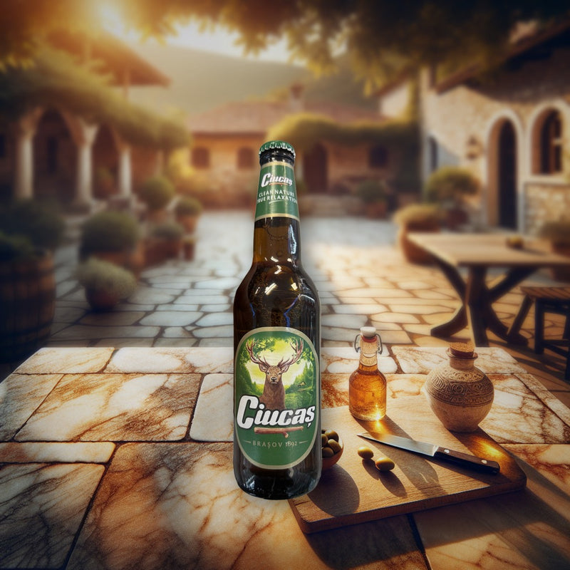 Ciucas Blonde Beer 1 Pint 0.91 Fl. Oz. 500 ml