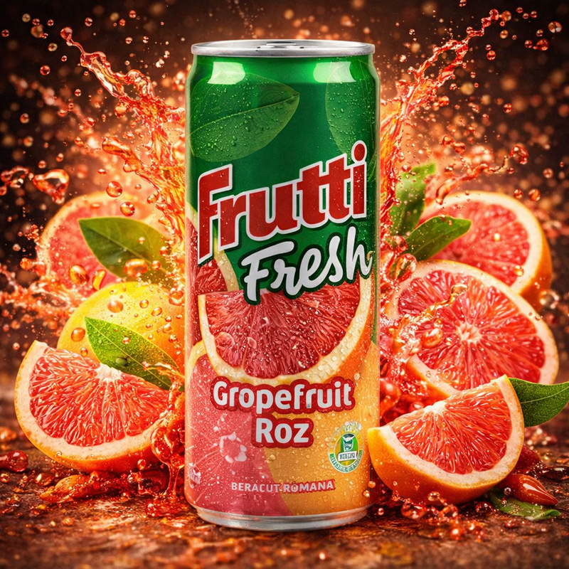 Frutti Fresh Grapefruit Soft Drink 330 ml