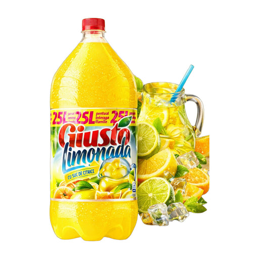 Giusto Limonada Lemon Soda 2.5 L | Hamilton Euromarket