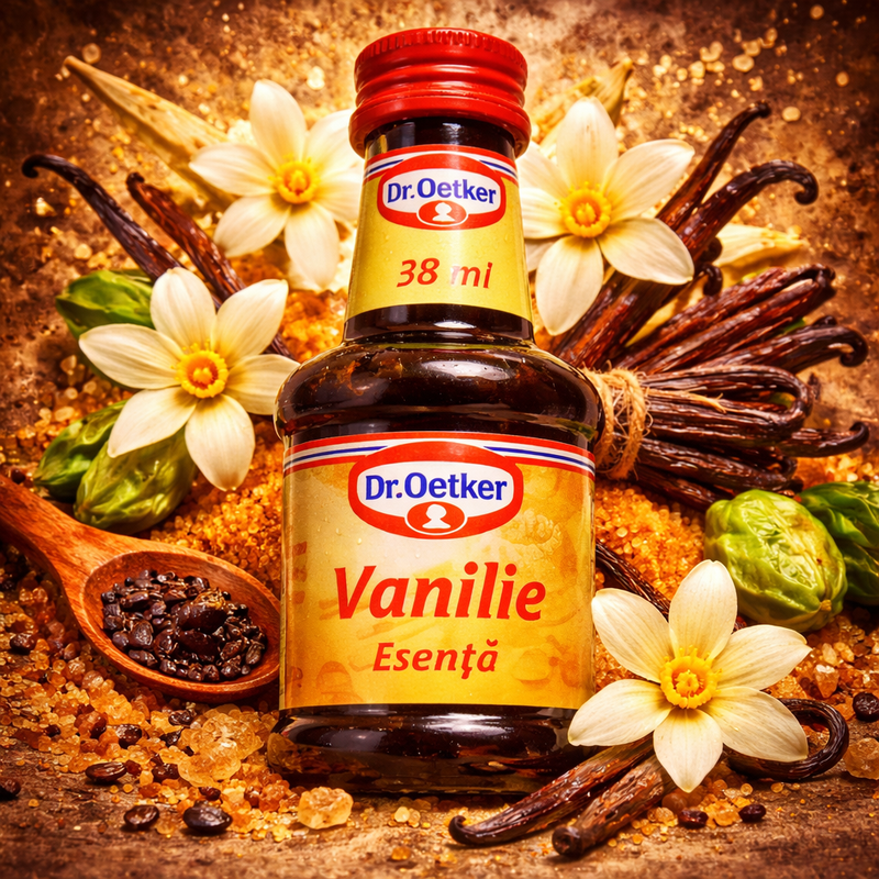 Dr. Oetker Vanilla Essence Baking Flavoring 38 ml — authentic baking from Germany | Hamilton Euromarket
