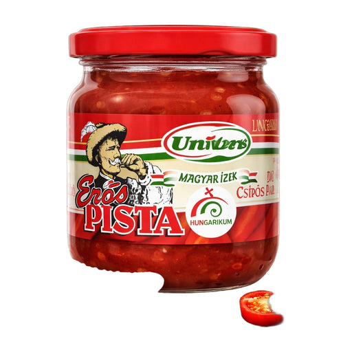 Univer Eros Pista Raw Hot Ground Paprika Paste 200 g | Hamilton Euromarket