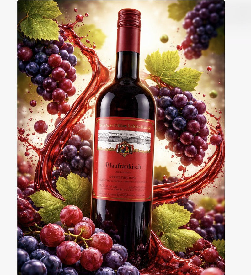 Julianus Kekfrankos (Blaufrankisch) Semi-Sweet Red Wine 750 ml