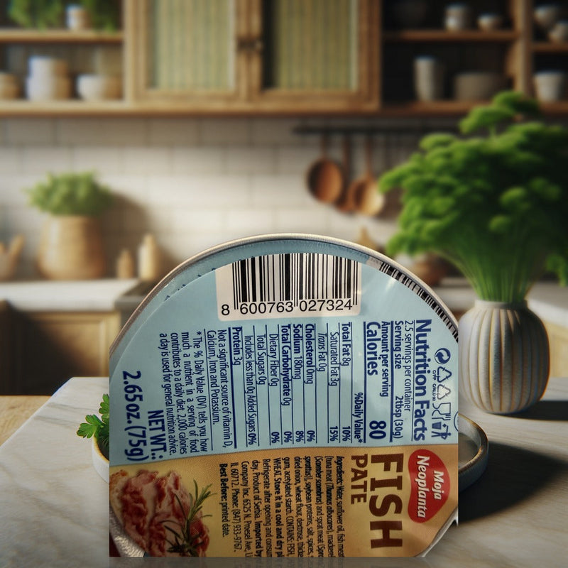 Moja Neoplanta Fish Pate 125 g — authentic pantry from Serbia | Hamilton Euromarket
