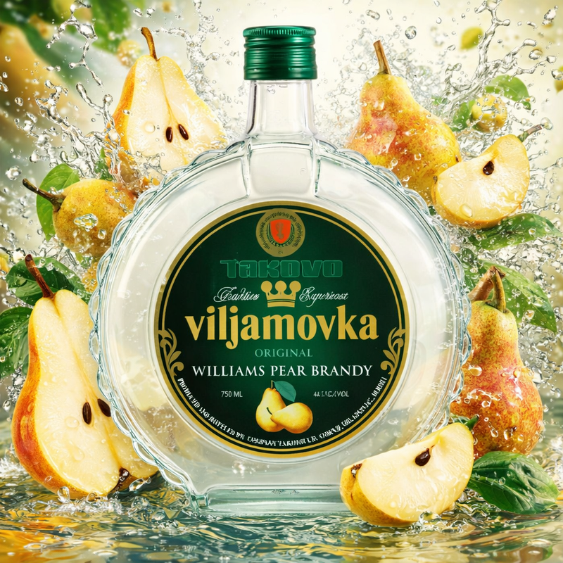Takovo Williams Pear Brandy 750 ml