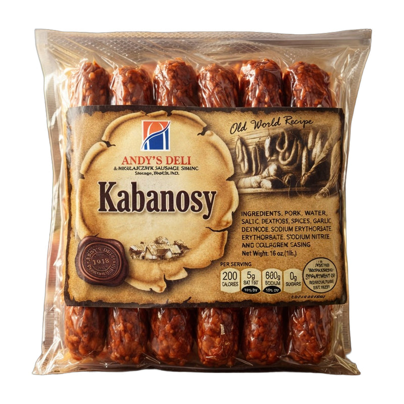 Andy'S Deli Kabanosy Pork Sausage 454 g | Hamilton Euromarket