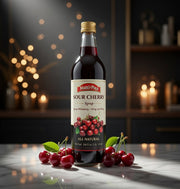 Marco Polo Sour Cherry Syrup 1 L — authentic beverage from Slovenia | Hamilton Euromarket