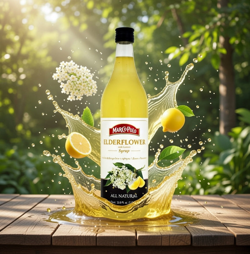 Marco Polo Elderflower Syrup () 1000 g