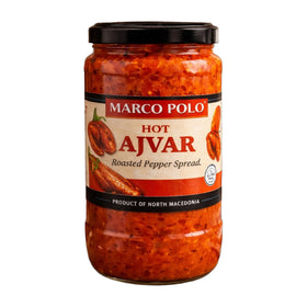 Marco Polo Hot Ajvar Roasted Red Pepper Spread 545g (1.2lb)