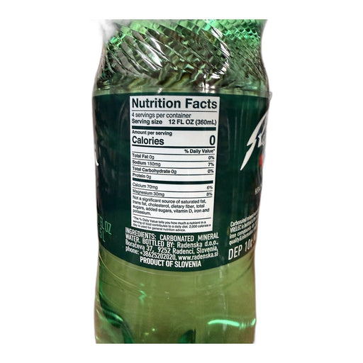 Radenska Naturally Sparkling Mineral Water, Slovenian 1.5L (50.7fl oz) | HE gallery 616618002215 #2