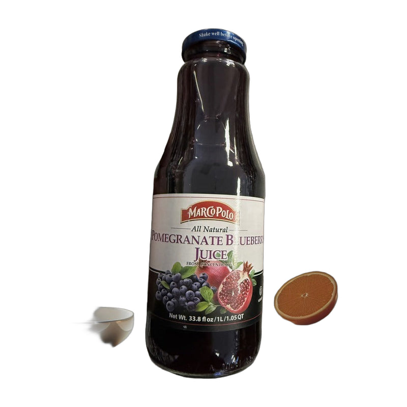 Marco Polo All Natural Pomegranate Blueberry Juice 1000 g | Hamilton Euromarket