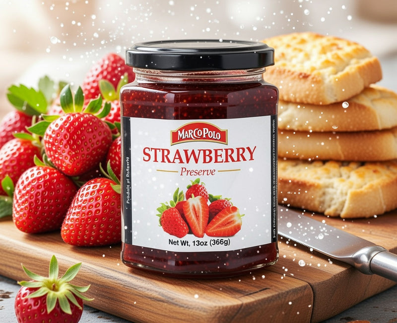 Marco Polo Strawberry Preserve 368 g