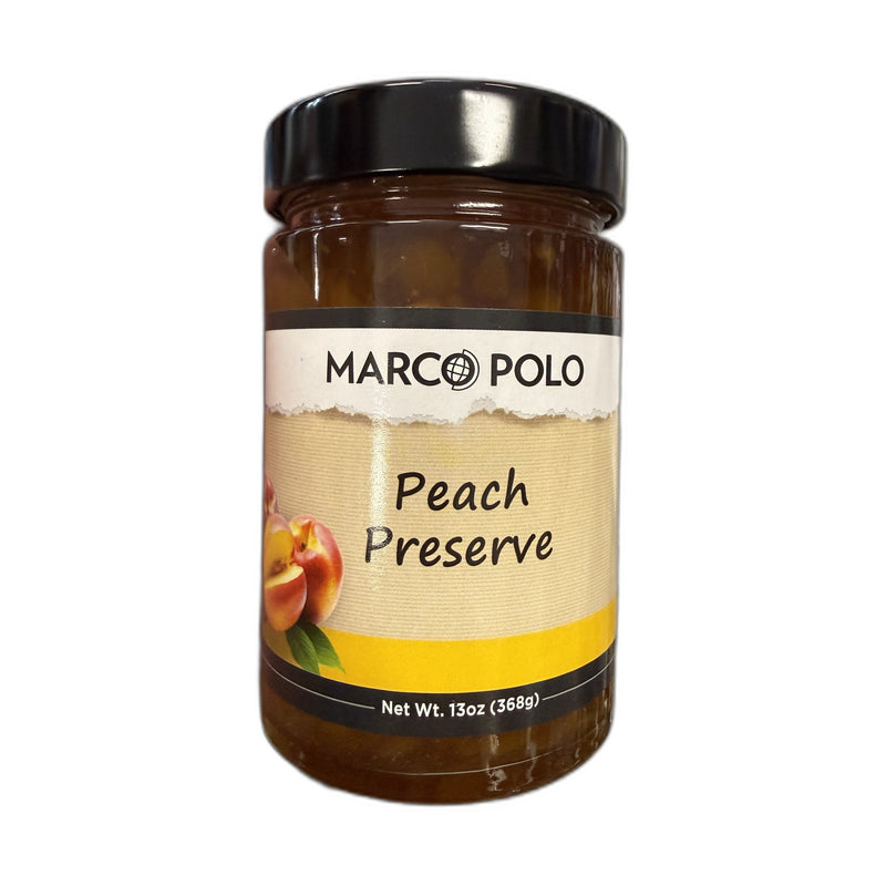 Marco Polo Peach Preserve 13oz (368g) | Hamilton Euromarket