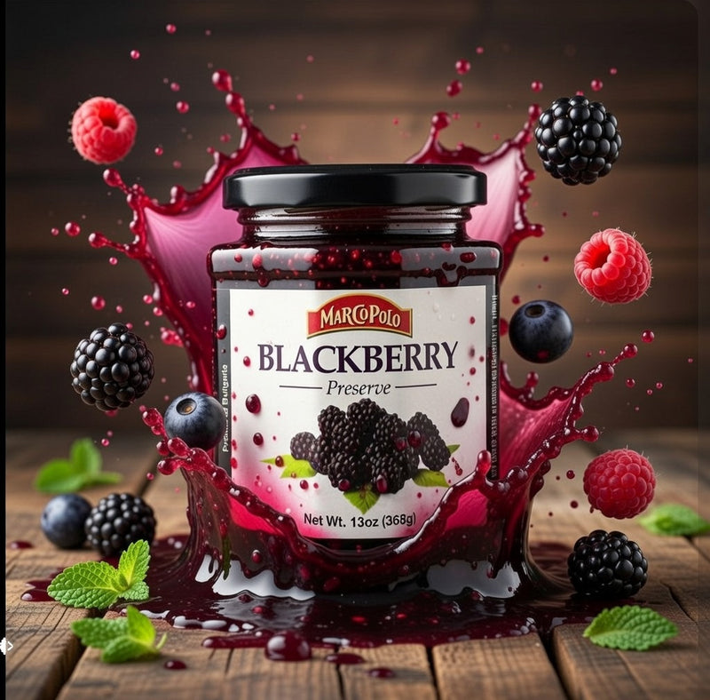 Marco Polo Blackberry Preserve (13 oz) 368 g