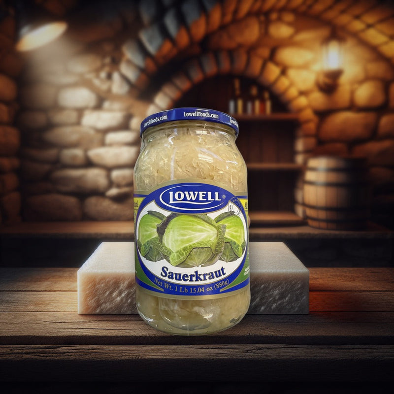 Lowell Sauerkraut 32 oz — authentic pantry from United States | Hamilton Euromarket