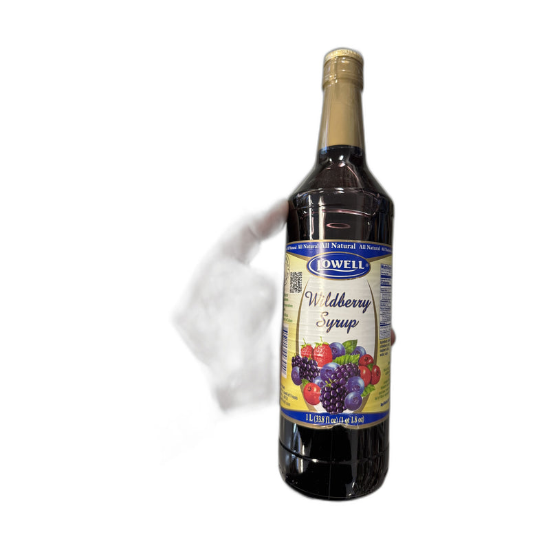 Lowell Wildberry Syrup 1l | Hamilton Euromarket