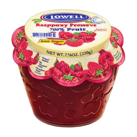 Lowell Foods Low Sugar Raspberry Jam 320g (11.3oz)