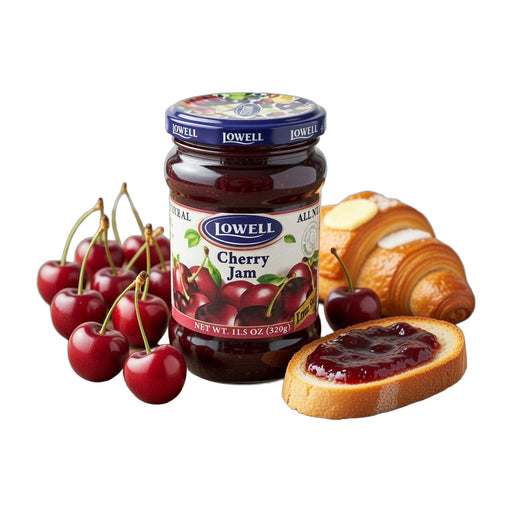 Lowell Cherry Jam Low Sugar 320 g | Hamilton Euromarket