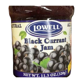 Lowell Foods Black Currant Jam 320g (11.3oz)