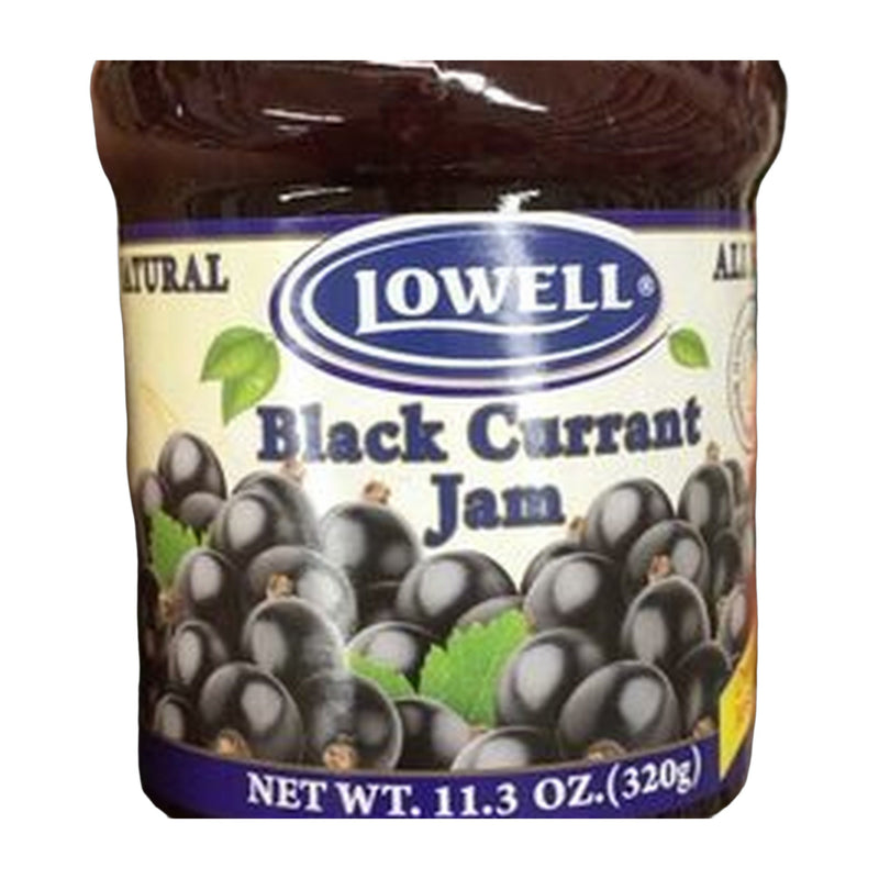 Lowell Black Currant Jam 320 g (11.3 oz) | Hamilton Euromarket
