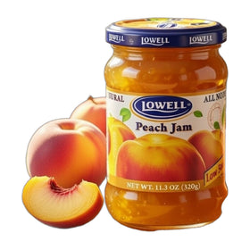 Lowell Foods Peach Jam 320g (11.3oz)