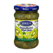 Lowell Gooseberry Kiwi Jam Low Sugar 320 g | Hamilton Euromarket