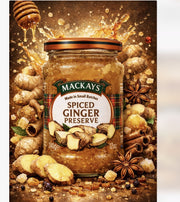Mackays Ginger Preserve 340 g — authentic pantry from United Kingdom | Hamilton Euromarket