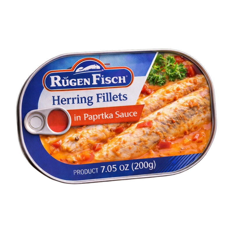 Rügen Fisch Herring Fillets in Paprika Sauce 200 g | Hamilton Euromarket