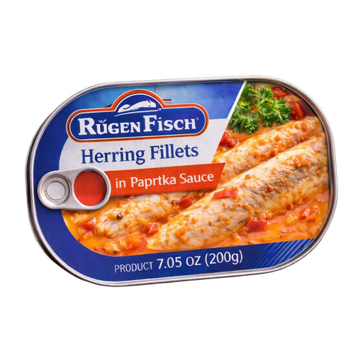 Rügen Fisch Herring Fillets in Paprika Sauce 200 g | Hamilton Euromarket
