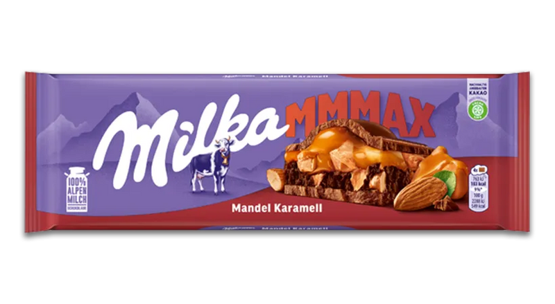 Milka Almond Caramel Chocolate Bar 300g (10.6oz)