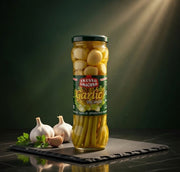 Vkusno Smachno Garlic Picante Pickled Garlic Cloves 720 g — authentic pantry from Ukraine | Hamilton Euromarket