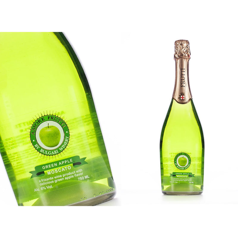 Amore Frutti Green Apple Moscato Frizzante Wine 750ml (25.4fl oz) | Hamilton Euromarket
