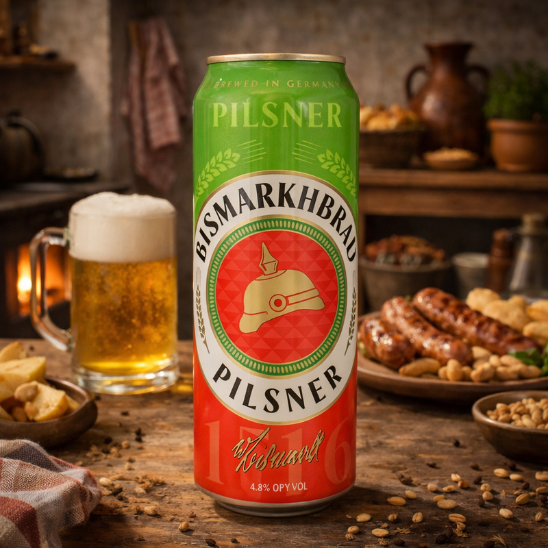 Bismarkhbrau Pilsner Beer 500 mL