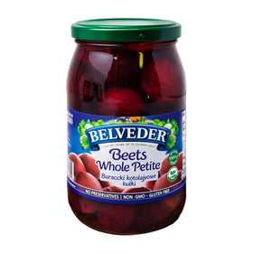 Belveder Whole Petite Beets, Polish Pickled Vegetables 900g (2lb)