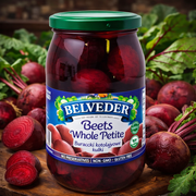 Belveder Whole Petite Beets 900 g — authentic pantry from Poland | Hamilton Euromarket