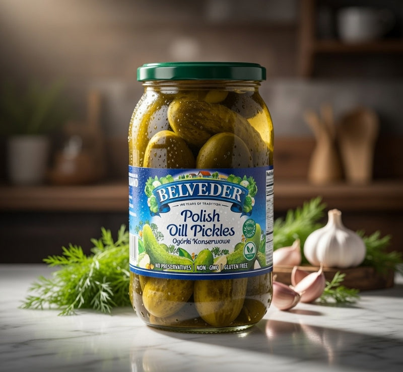 Belveder Polish Dill Pickles 900 g