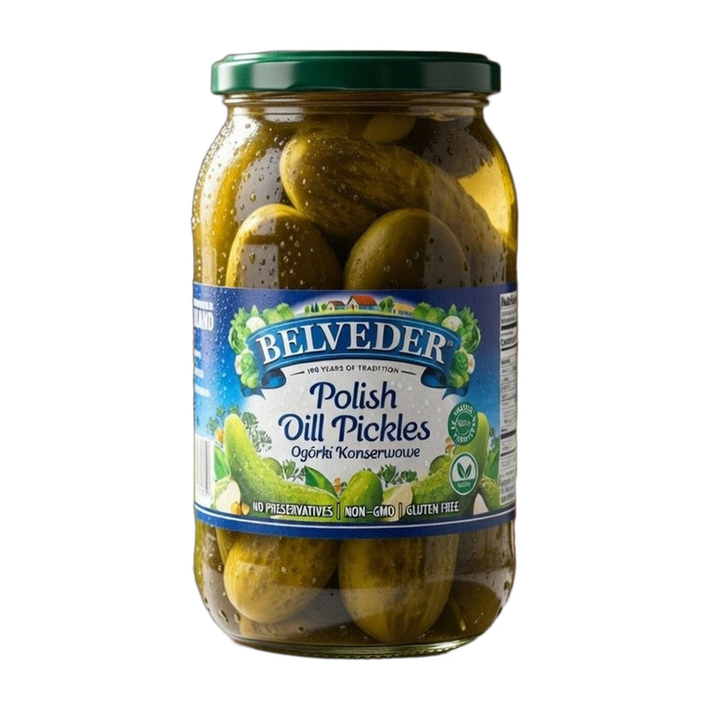 Belveder Polish Dill Pickles 900 g | Hamilton Euromarket
